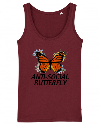 Anti-social Butterfly Burgundy