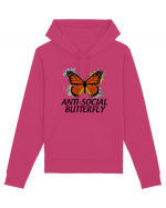 Anti-social Butterfly Hanorac Unisex Drummer