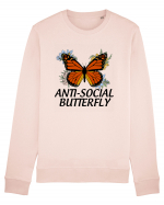 Anti-social Butterfly Bluză mânecă lungă Unisex Rise