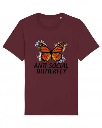 Anti-social Butterfly Burgundy