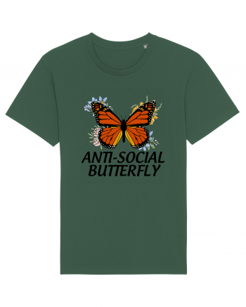 Anti-social Butterfly Bottle Green