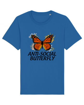 Anti-social Butterfly Royal Blue