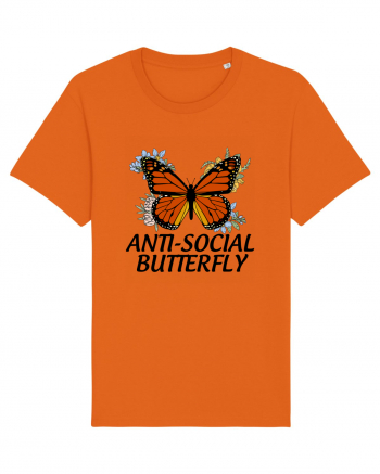 Anti-social Butterfly Bright Orange