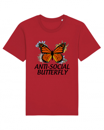 Anti-social Butterfly Red