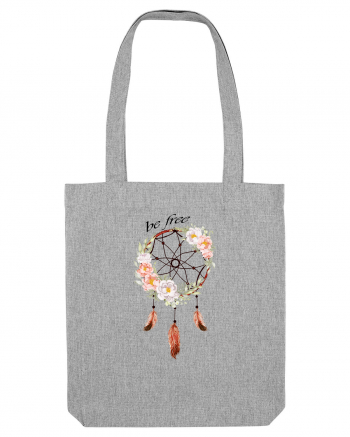 Be Free Dream Catcher Heather Grey