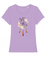 Be Free Dream Catcher Tricou mânecă scurtă guler larg fitted Damă Expresser