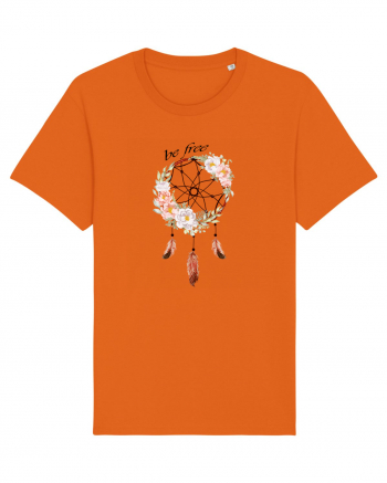 Be Free Dream Catcher Bright Orange