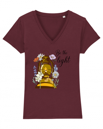 Be The Light Burgundy