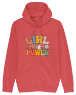 Girl Power Wildflowers Hanorac cu fermoar Unisex Connector