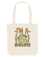 I'm A Python Developer Sacoșă textilă