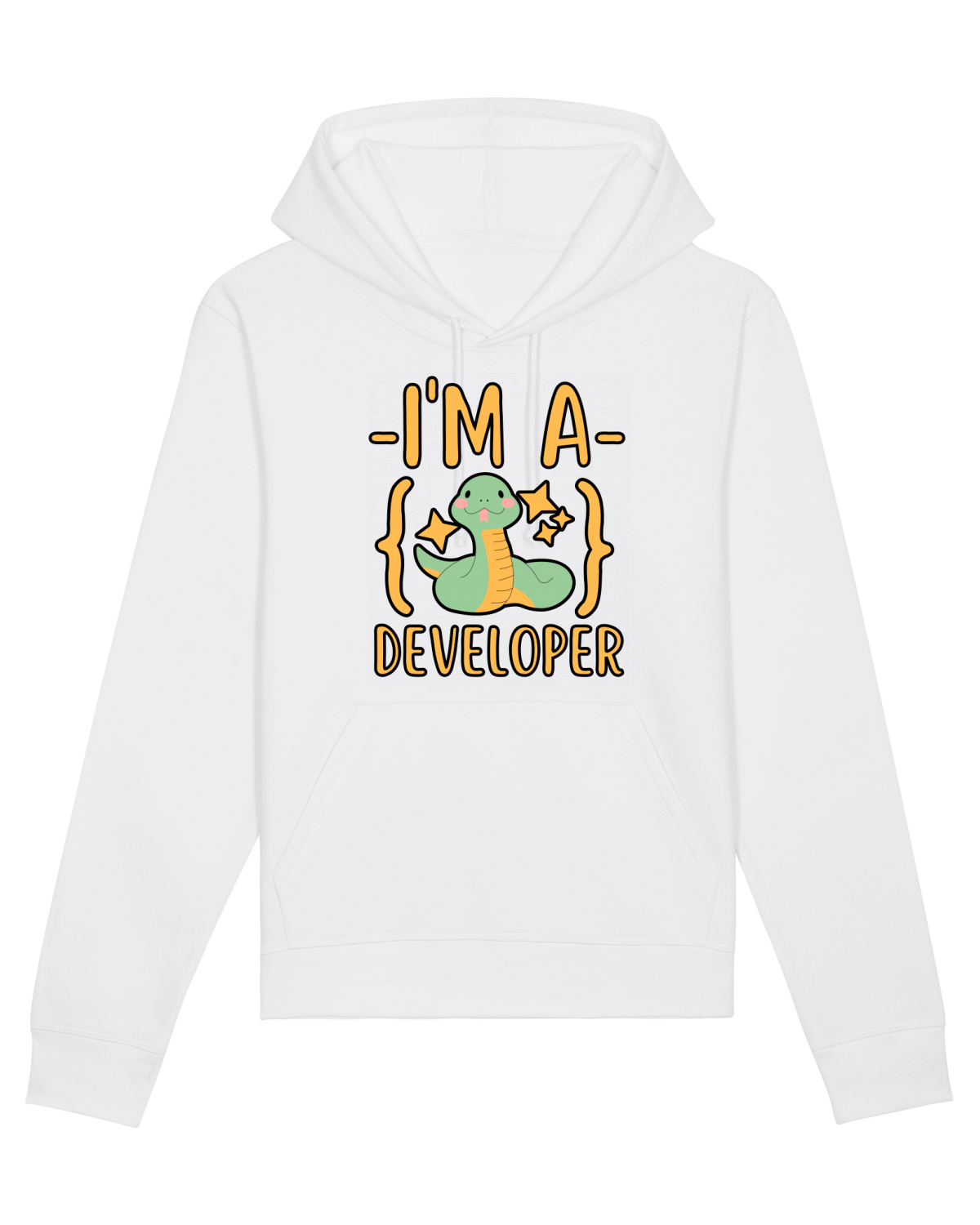 Hanorac Unisex Drummer White