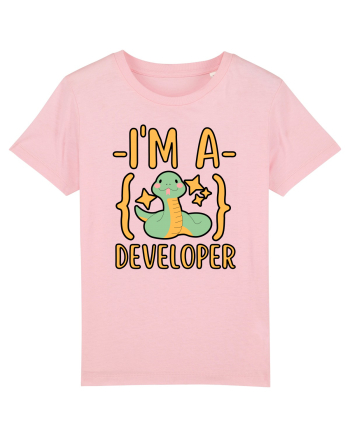 I'm A Python Developer Cotton Pink