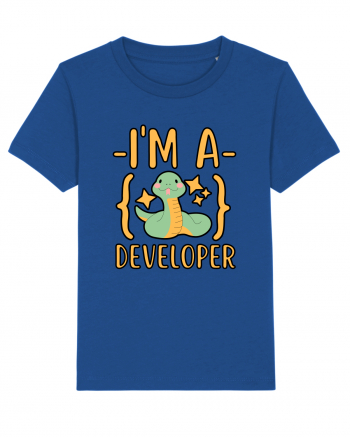 I'm A Python Developer Majorelle Blue