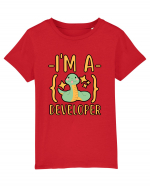 I'm A Python Developer Tricou mânecă scurtă  Copii Mini Creator