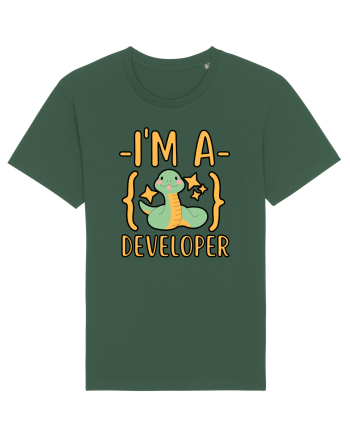 I'm A Python Developer Bottle Green