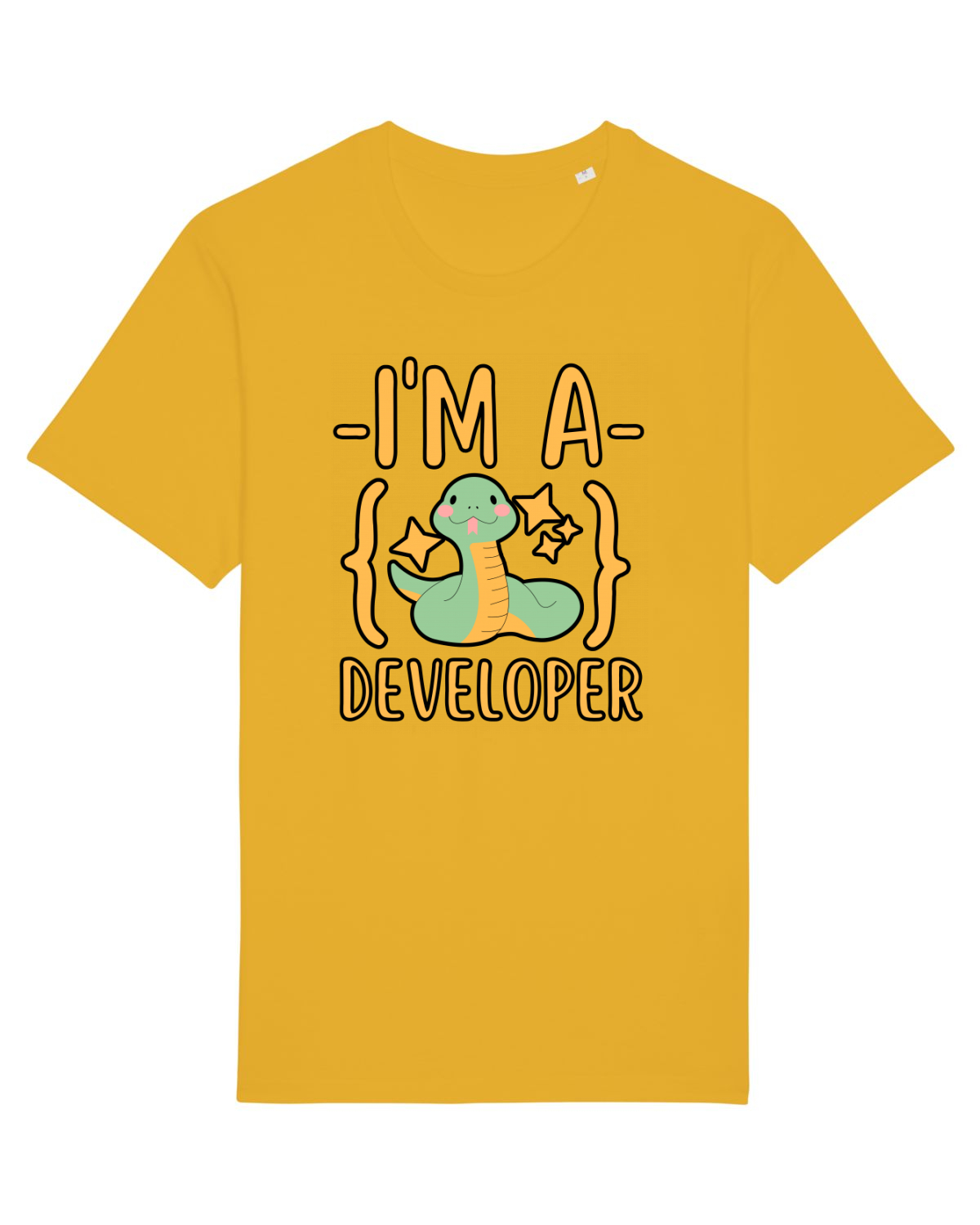 Tricou mânecă scurtă Unisex Rocker Spectra Yellow