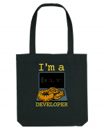 I'm A Python Developer Sacoșă textilă