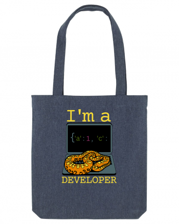 I'm A Python Developer Midnight Blue