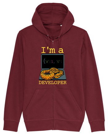 I'm A Python Developer Burgundy