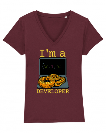 I'm A Python Developer Burgundy