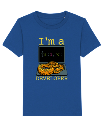 I'm A Python Developer Majorelle Blue