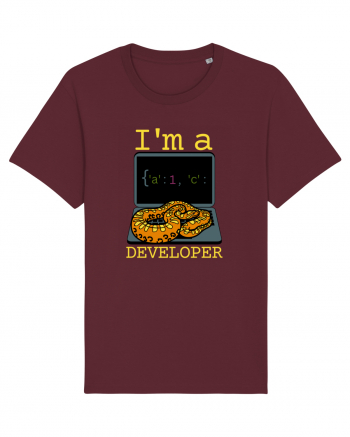 I'm A Python Developer Burgundy