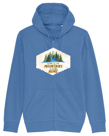 To the mountains Bright Blue
