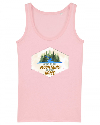 To the mountains Cotton Pink