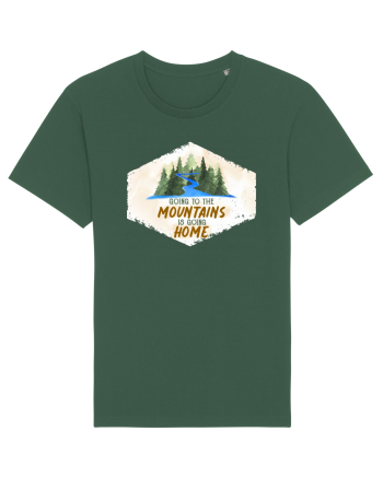 To the mountains Bottle Green