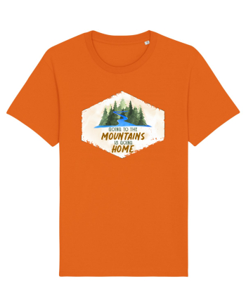 To the mountains Bright Orange