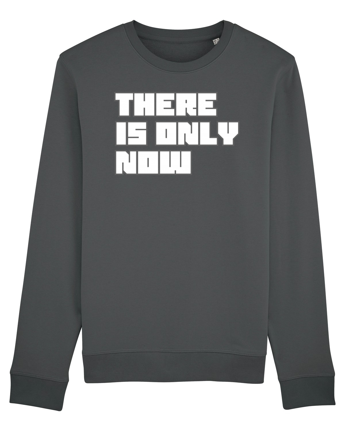 Bluză mânecă lungă Unisex Rise Anthracite
