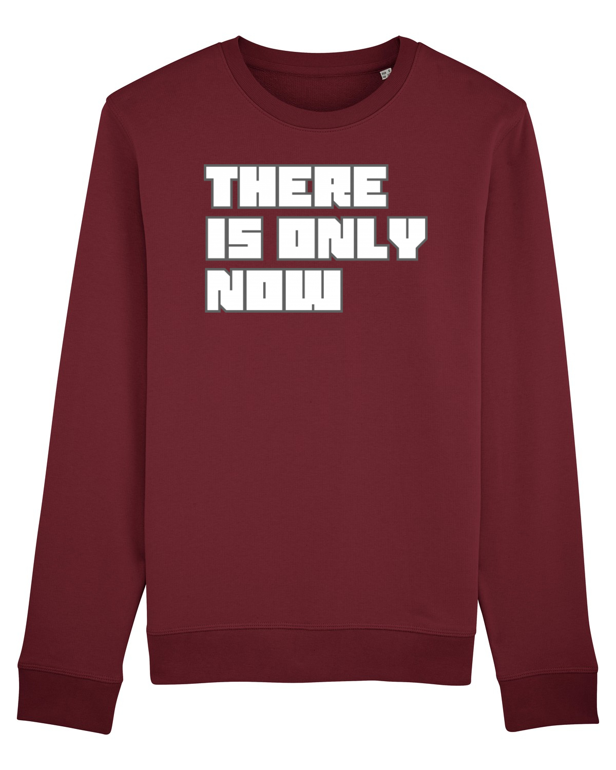 Bluză mânecă lungă Unisex Rise Burgundy