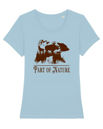 Pentru iubitorii naturii - Part of nature Sky Blue