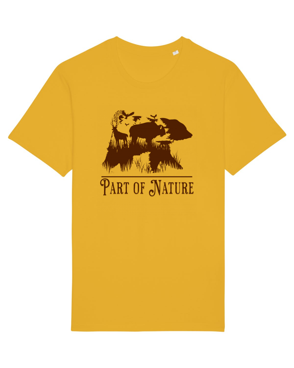 Tricou mânecă scurtă Unisex Rocker Spectra Yellow