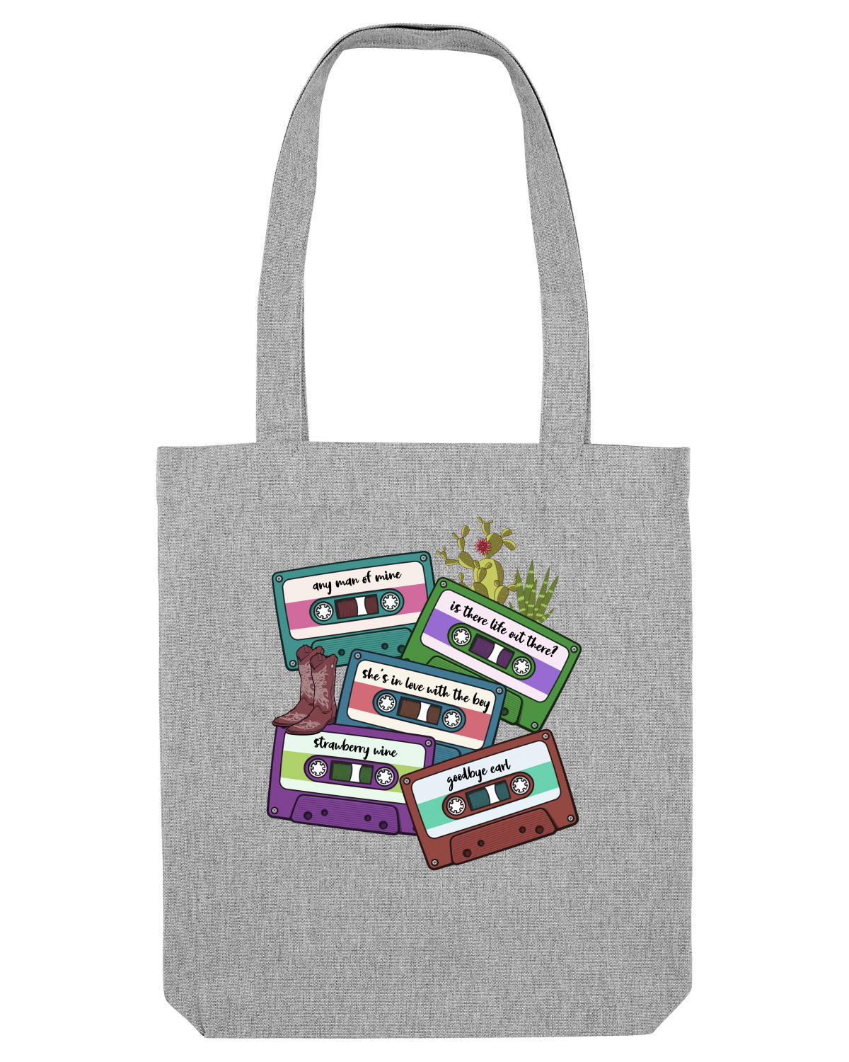 Sacoșă textilă Heather Grey