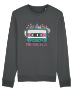 Vintage soul wildflowers Bluză mânecă lungă Unisex Rise
