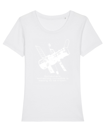 Hubble Telescope White