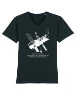 Hubble Telescope Tricou mânecă scurtă guler V Bărbat Presenter