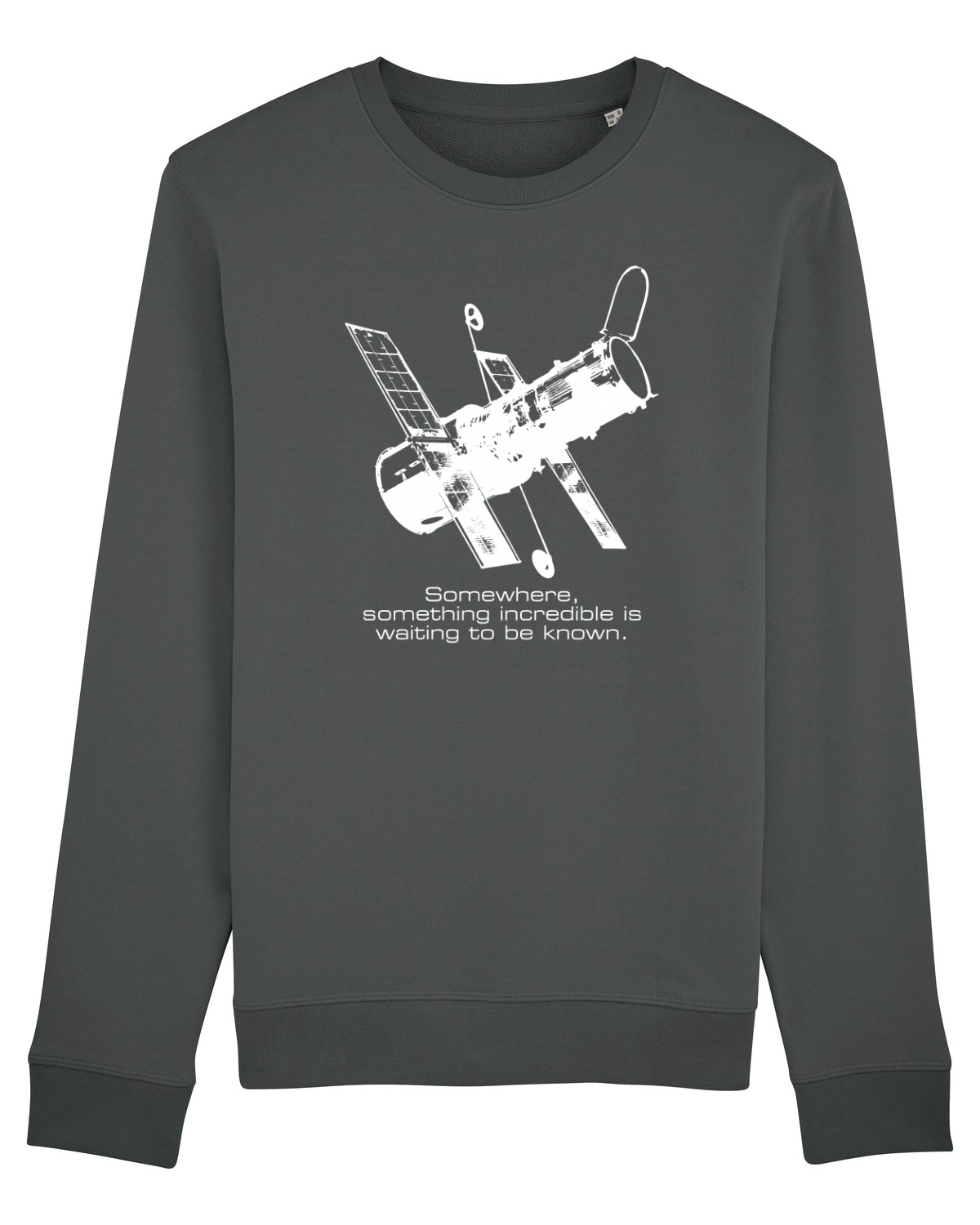 Bluză mânecă lungă Unisex Rise Anthracite