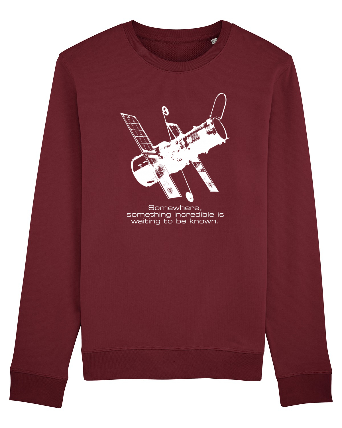 Bluză mânecă lungă Unisex Rise Burgundy