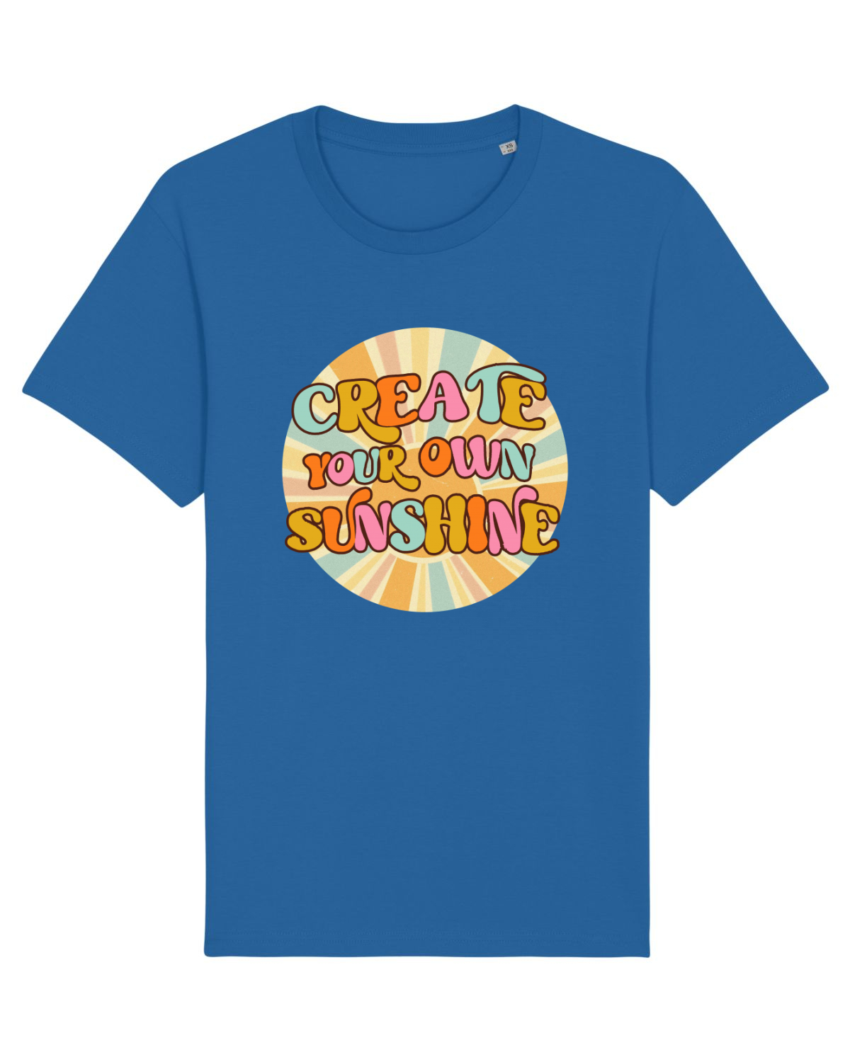 Tricou mânecă scurtă Unisex Rocker Royal Blue