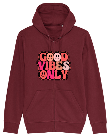 Good Vibes Only Burgundy