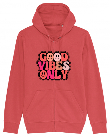 Good Vibes Only Carmine Red