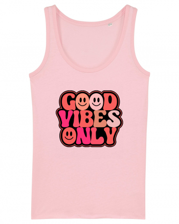 Good Vibes Only Cotton Pink