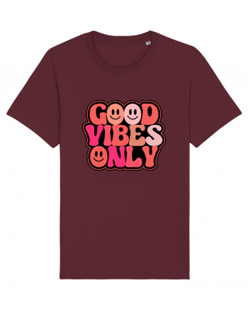 Good Vibes Only Burgundy