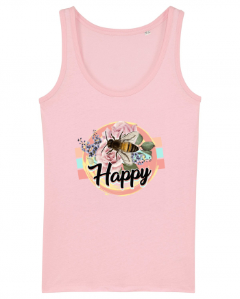 Happy Bee Cotton Pink