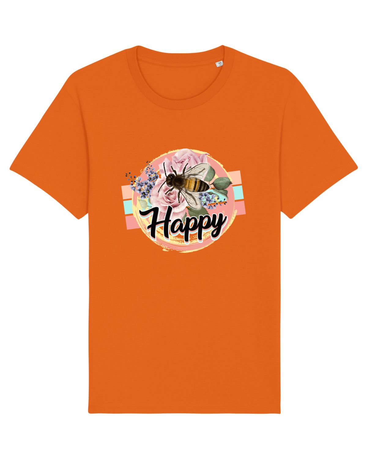 Tricou mânecă scurtă Unisex Rocker Bright Orange