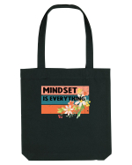 Mindset Is Everything Sacoșă textilă