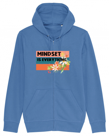 Mindset Is Everything Bright Blue