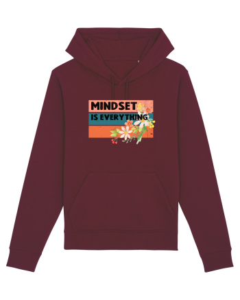 Mindset Is Everything Burgundy